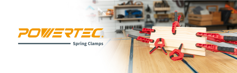 Spring Clamp-Powertec Woodworking Tools and Accessories